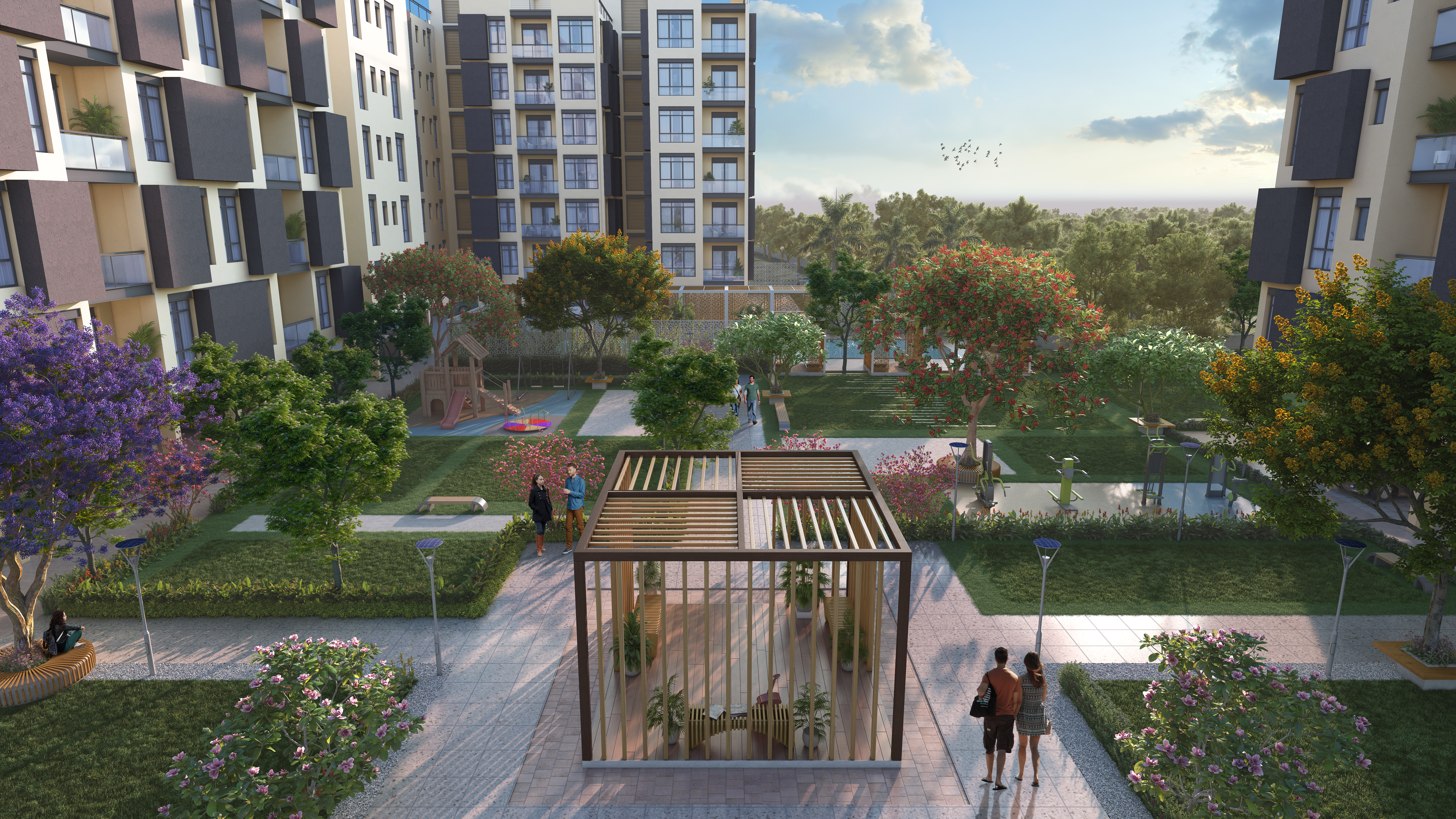 Courtyard Garden